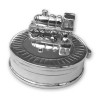 Sterling Silver Train Track Box