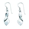 Sterling Silver Small Twist Earrings