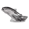 Sterling Silver Trout Sculpture