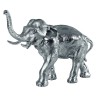 Sterling Silver Trunk Up Elephant Sculpture
