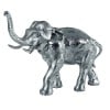 Sterling Silver Trunk Up Elephant Sculpture