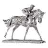 Sterling Silver Jockey Favourite Sculpture