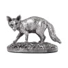 Sterling Silver Fox Shaped Sculpture