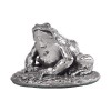Sterling Silver Frog Sculpture