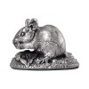 Sterling Silver Field Mouse Sculpture