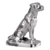 Sterling Silver Detailed Labrador Sculpture
