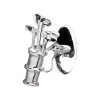 Sterling Silver Golf Bag Shaped Cufflinks