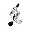 Sterling Silver Propeller Chain Cufflinks