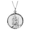 Sterling Silver St Christopher Pendant