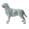 Sterling Silver Labrador Dog Sculpture