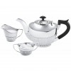 Sterling Silver Queen Anne Three Piece Tea Set