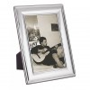 Sterling Silver 13X18cm Plain Wooden Back Photo Frame