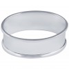 Sterling Silver Medium Plain Oval Napkin Ring