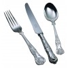 Children’s Silver Plated Cutlery Set Queens Design