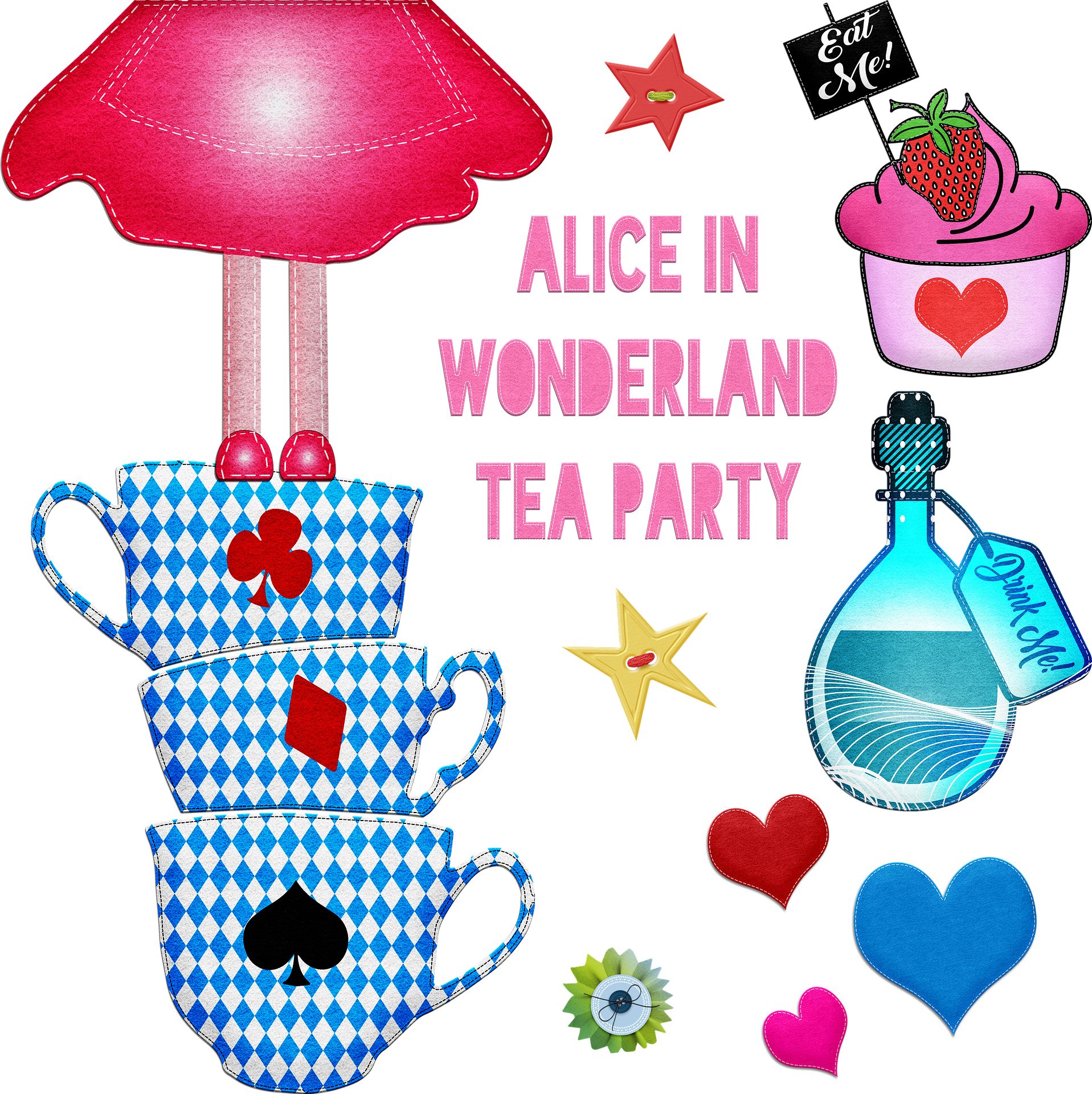 10 Alice in wonderland Try Me tags vintage Birthday tea party Decorations 10 Alice in wonderland Try Me tags vintage Birthday tea party Decorations